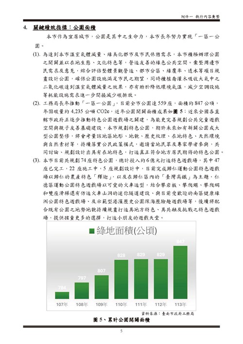 113 年臺南市環境保護計畫第60頁內容